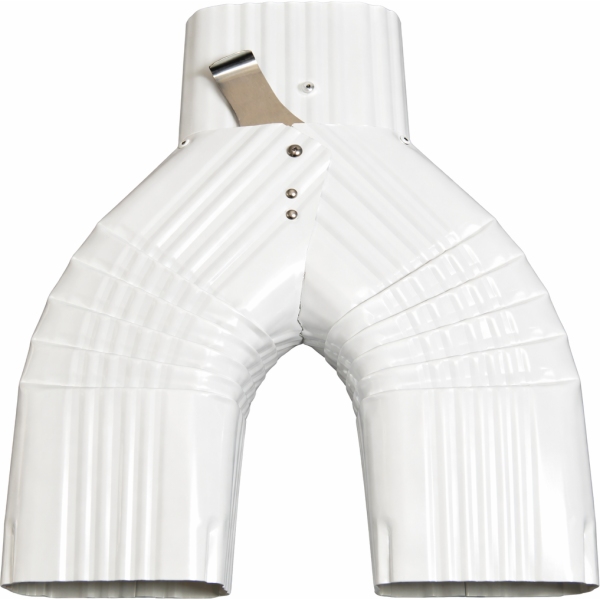 3x4 Downspout Diverter | Manual Water Flow Control | Rain Barrel Compatible