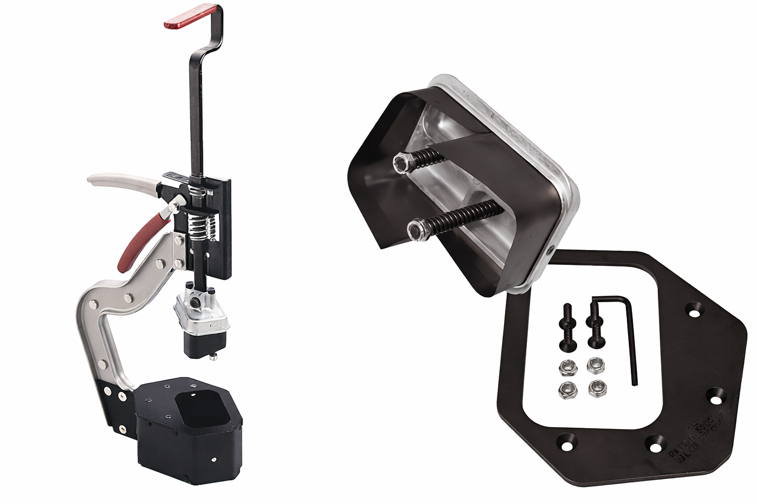 Malco Gutter Outlet Punch Kit | Interchangeable Dies | 2x3 & 3x4 - Image 2