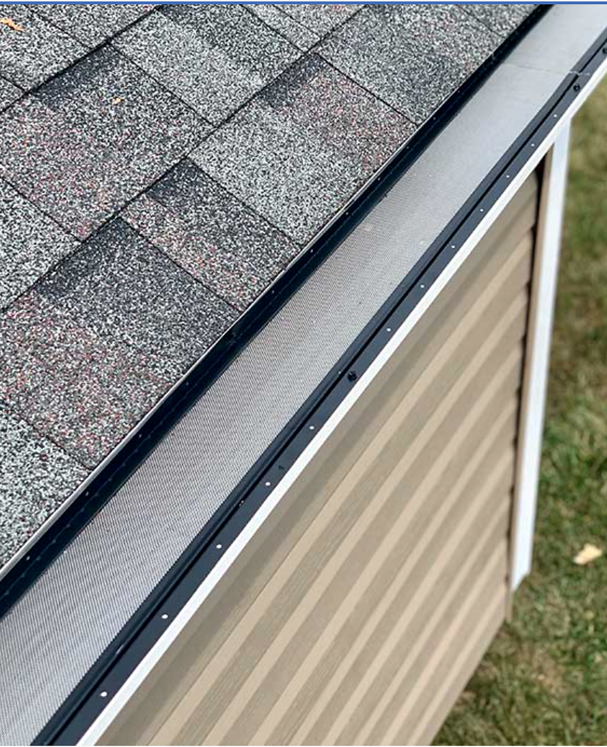 Hydro Flo Gutter Guard Black