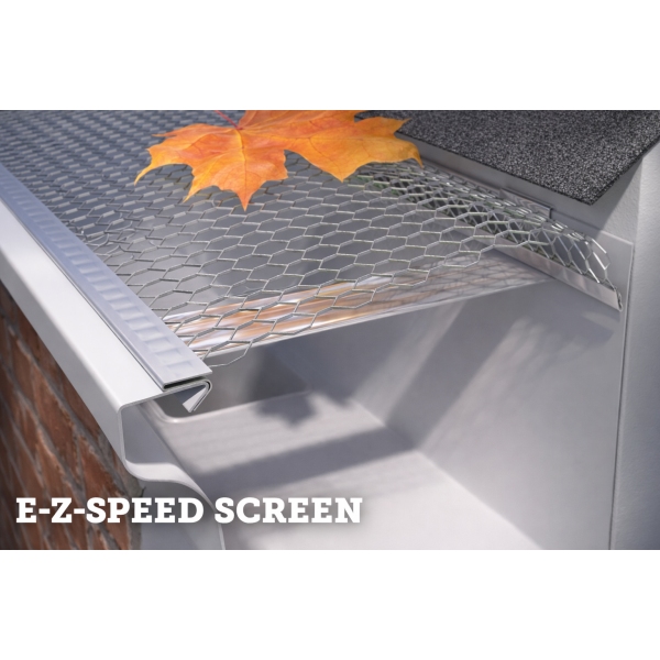 Speed Screen Gutter Guard | Mill Finish Aluminum