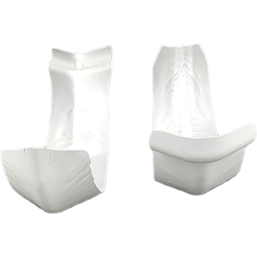 6" Half Round Gutter Strip Miters
