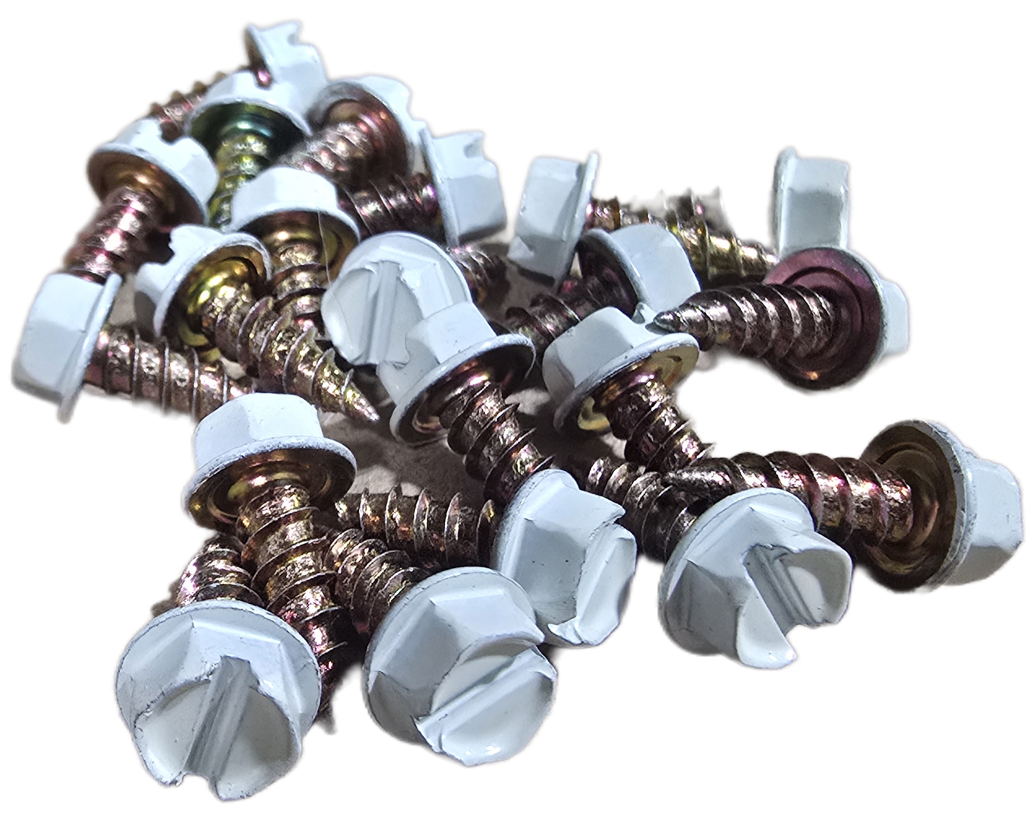 White OR Black *BULK* #8 x 1/2" Gutter Zip Screws 13,000 Pcs.