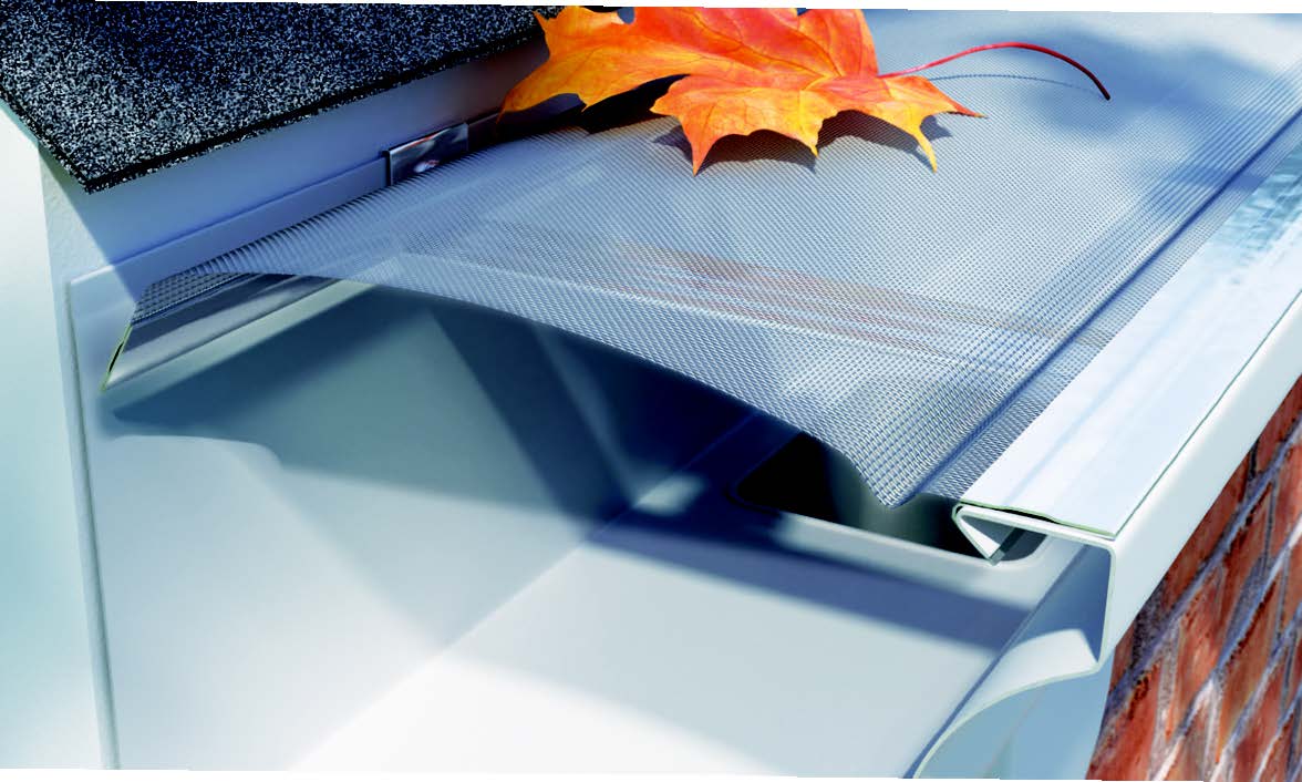 6" EZ Leaf Destroyer Gutter Guard 100 ft per bx