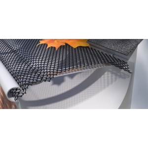 E-Z-H/R DELUXE Half Round Gutter Guard 100 FT/BX