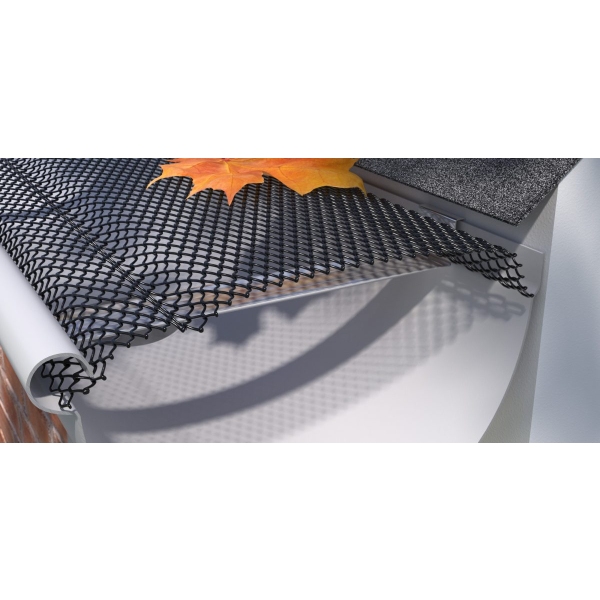 E-Z-H/R DELUXE Half Round Gutter Guard 100 FT/BX