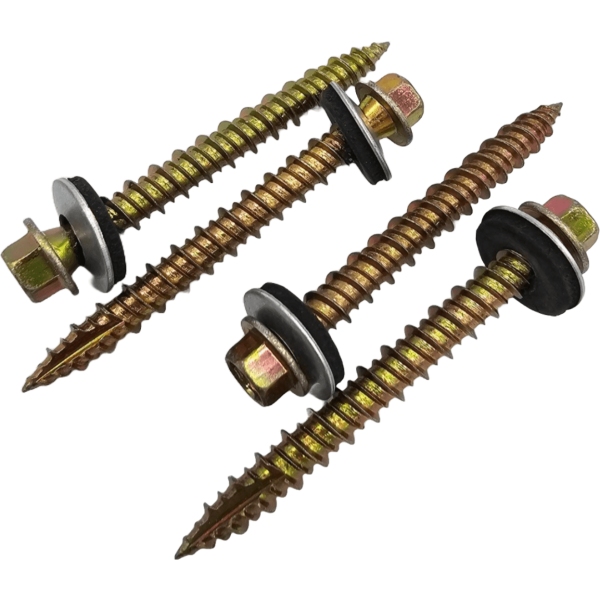 #12 x 2" W Neo washer Zinc Plated Screws 500 pcs. per bx