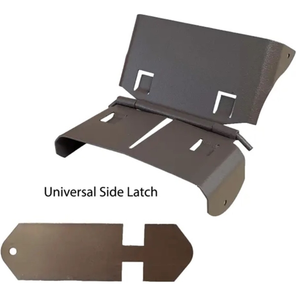 3x4 Downspout Hinge 12 pcs. UNIVERSAL SIDE LATCH