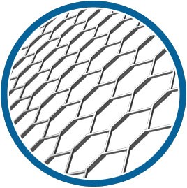 Small Hole Drop In Gutter Guard 100 Ft-Black