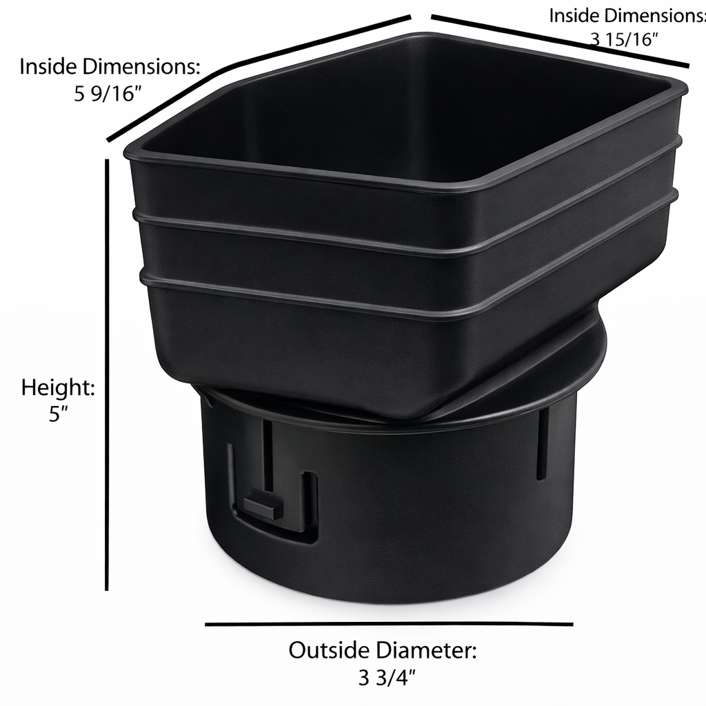 4x5 Downspout Tile Adapter | 4